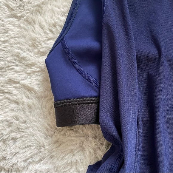 Lululemon fit physique hero blue tank top mesh back workout Athletic size 6 - Picture 7 of 13